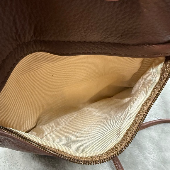 San Antonio Shoemakers Brown Leather Bag - Picture 6 of 8